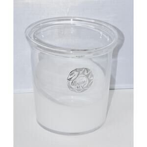 Kosta Boda Ulrica Vallien MCM Pop Art Glass Year of Snake Milk Vessel NEW